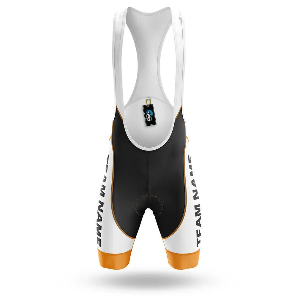 Custom Team Name M2 Orange - Men's Cycling Kit