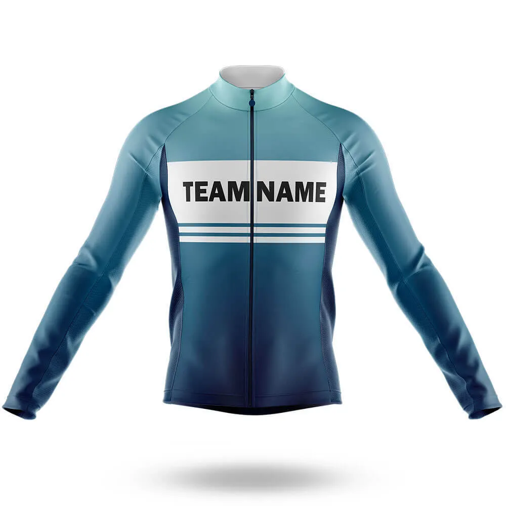 Custom Team Name S2 Blue - Men's Cycling Kit