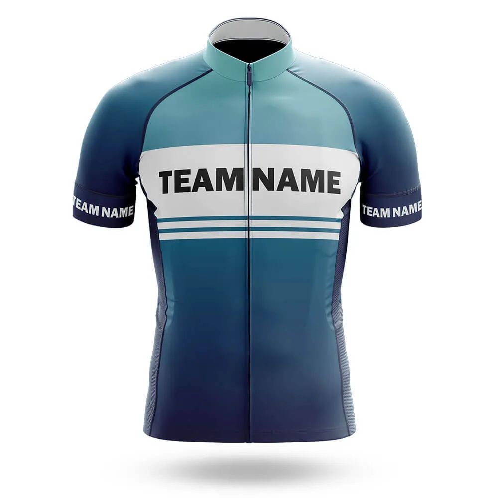 Custom Team Name S2 Blue - Men's Cycling Kit
