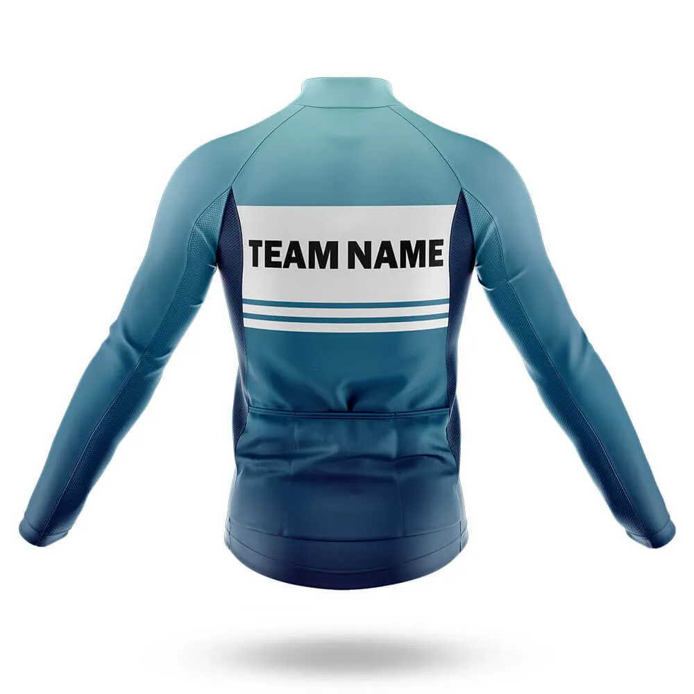 Custom Team Name S2 Blue - Men's Cycling Kit