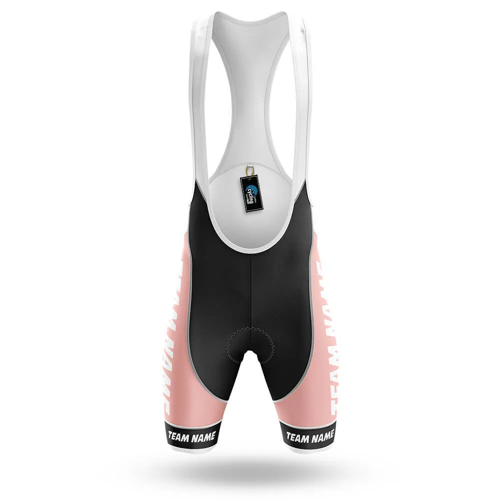 Custom Team Name V3 Pink - Men's Cycling Kit