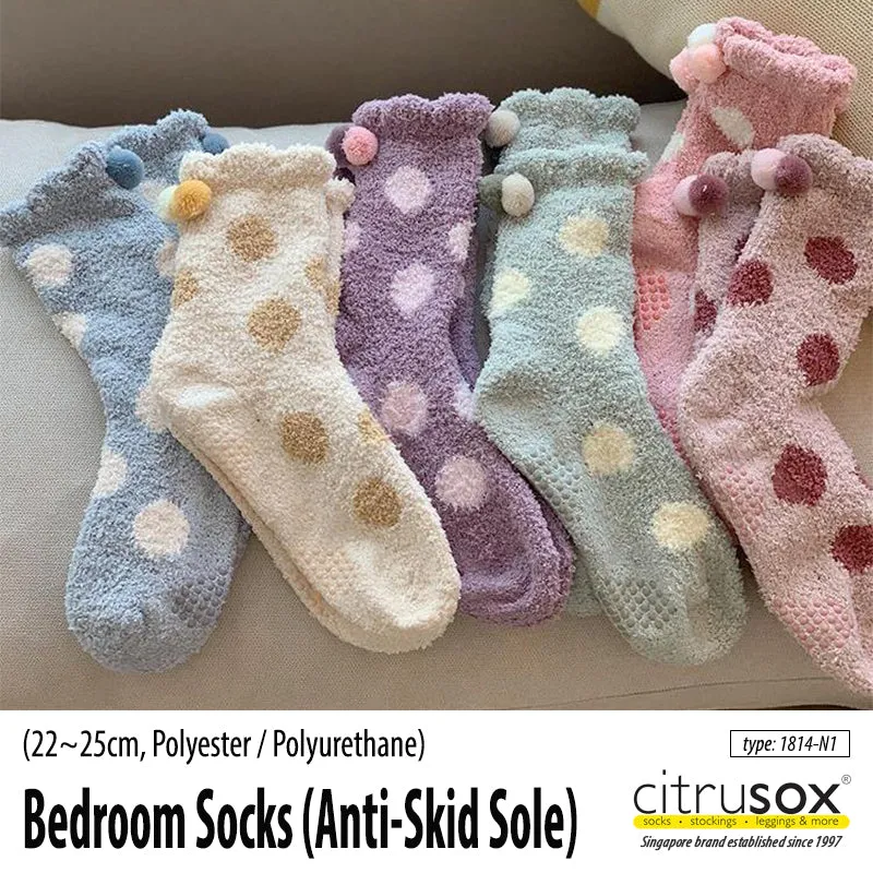 Dots Anti-Skid Bedroom Sleeping Socks