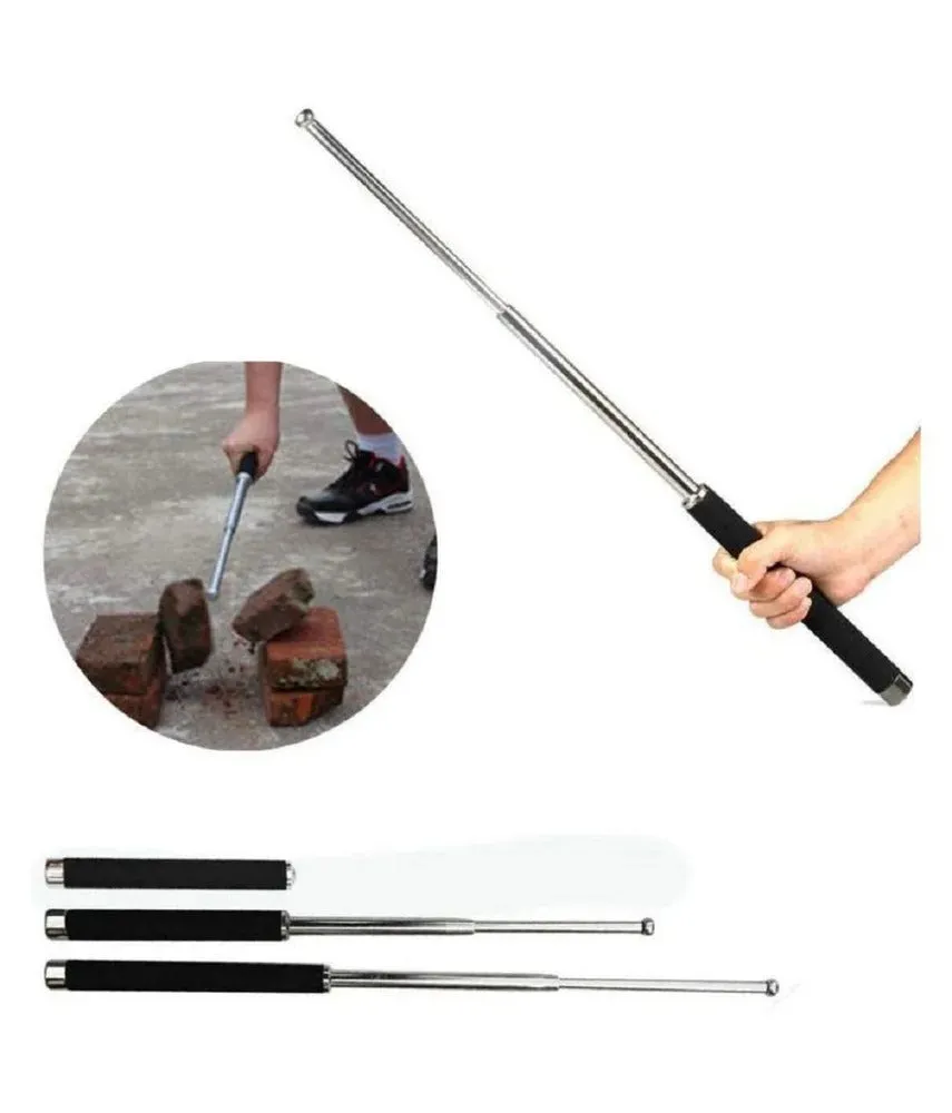 Foldable Iron Protection Self Defense Stick