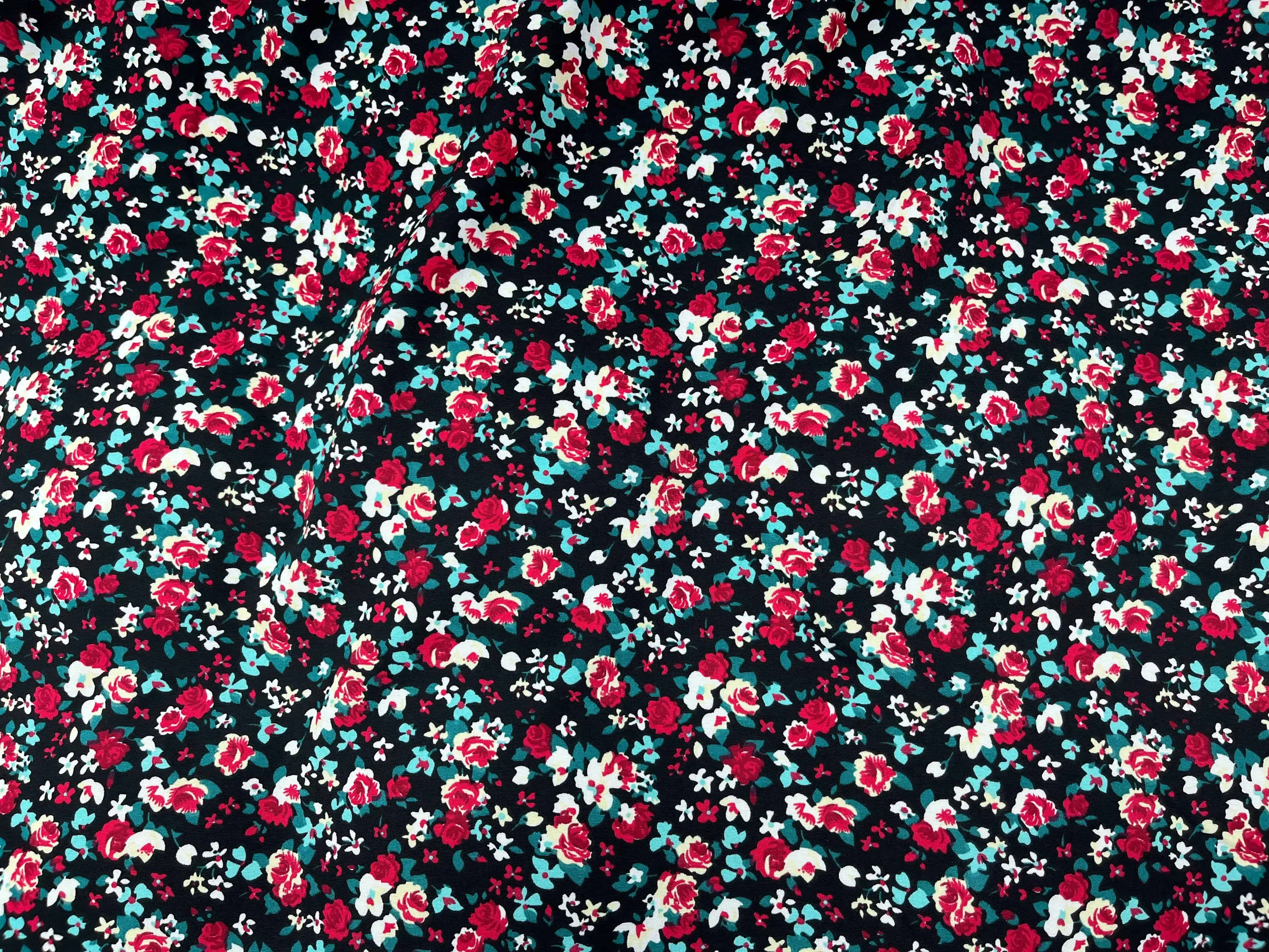 Going Ditsy - Printed Crepe Fabric