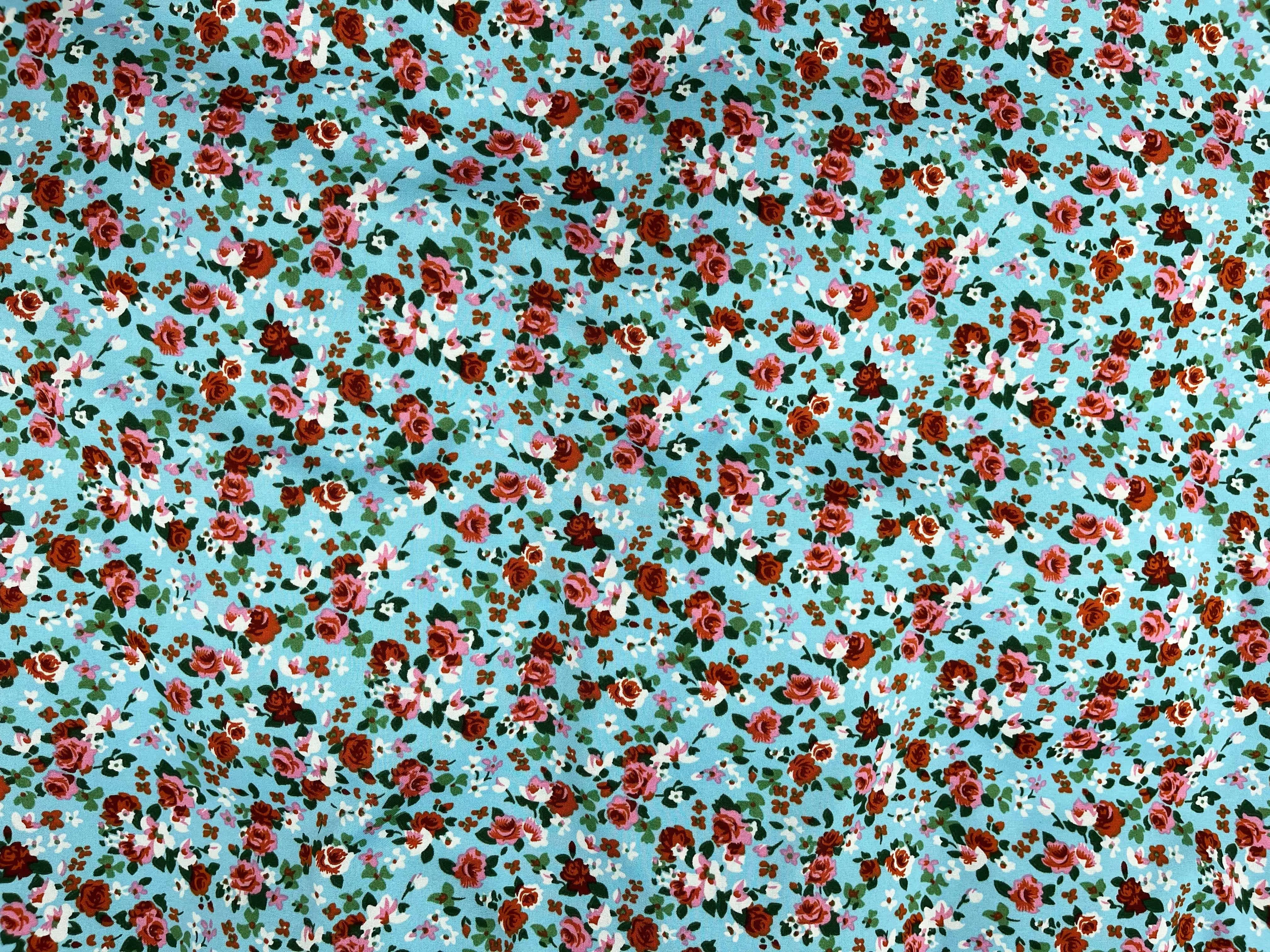 Going Ditsy - Printed Crepe Fabric