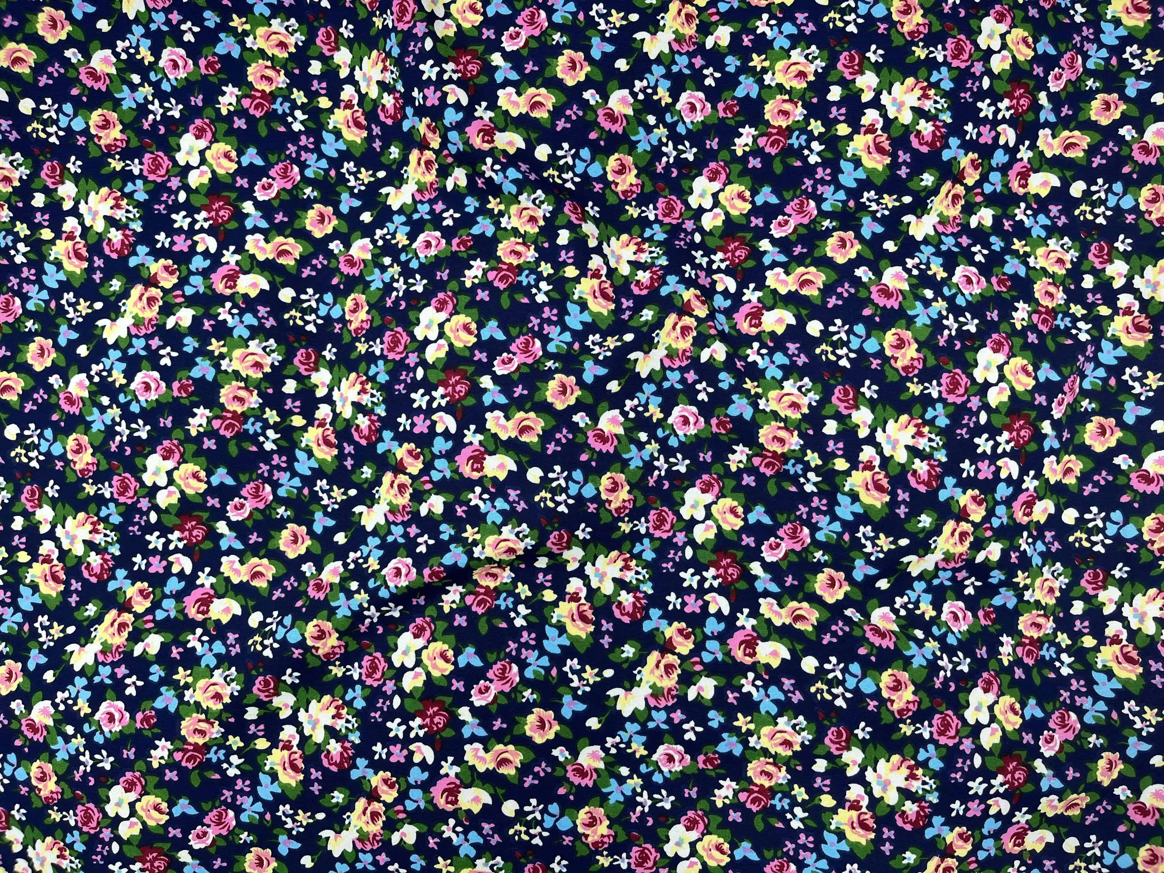 Going Ditsy - Printed Crepe Fabric