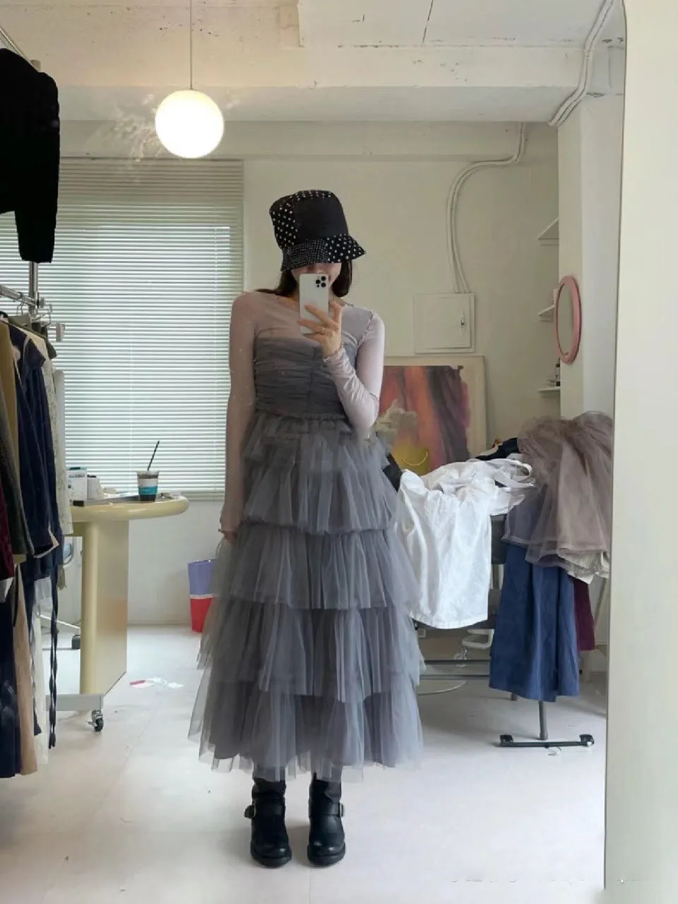 Karina tulle dress (preorder 2 colours)