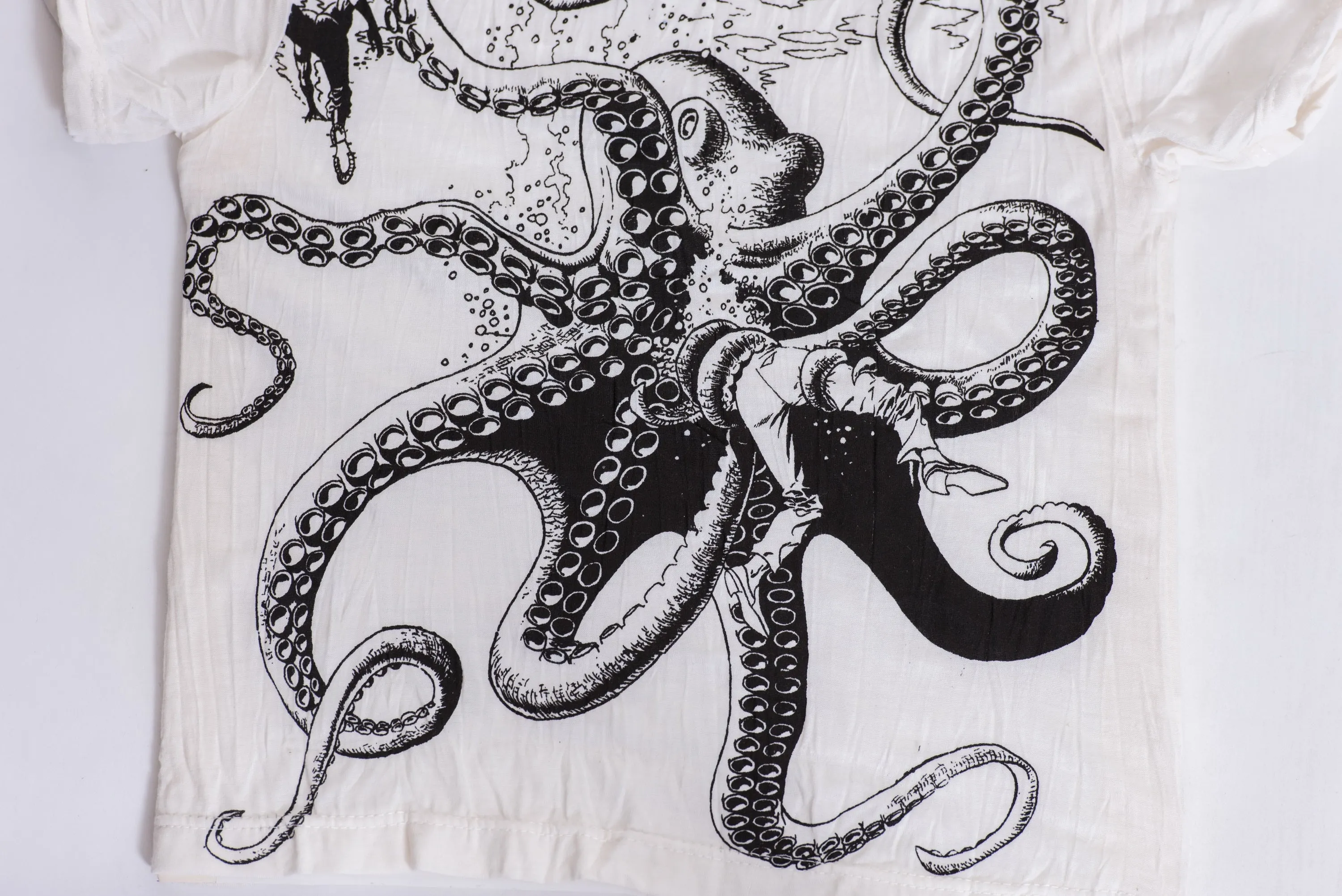 Kids Octopus T-Shirt in White