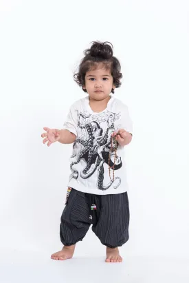 Kids Octopus T-Shirt in White