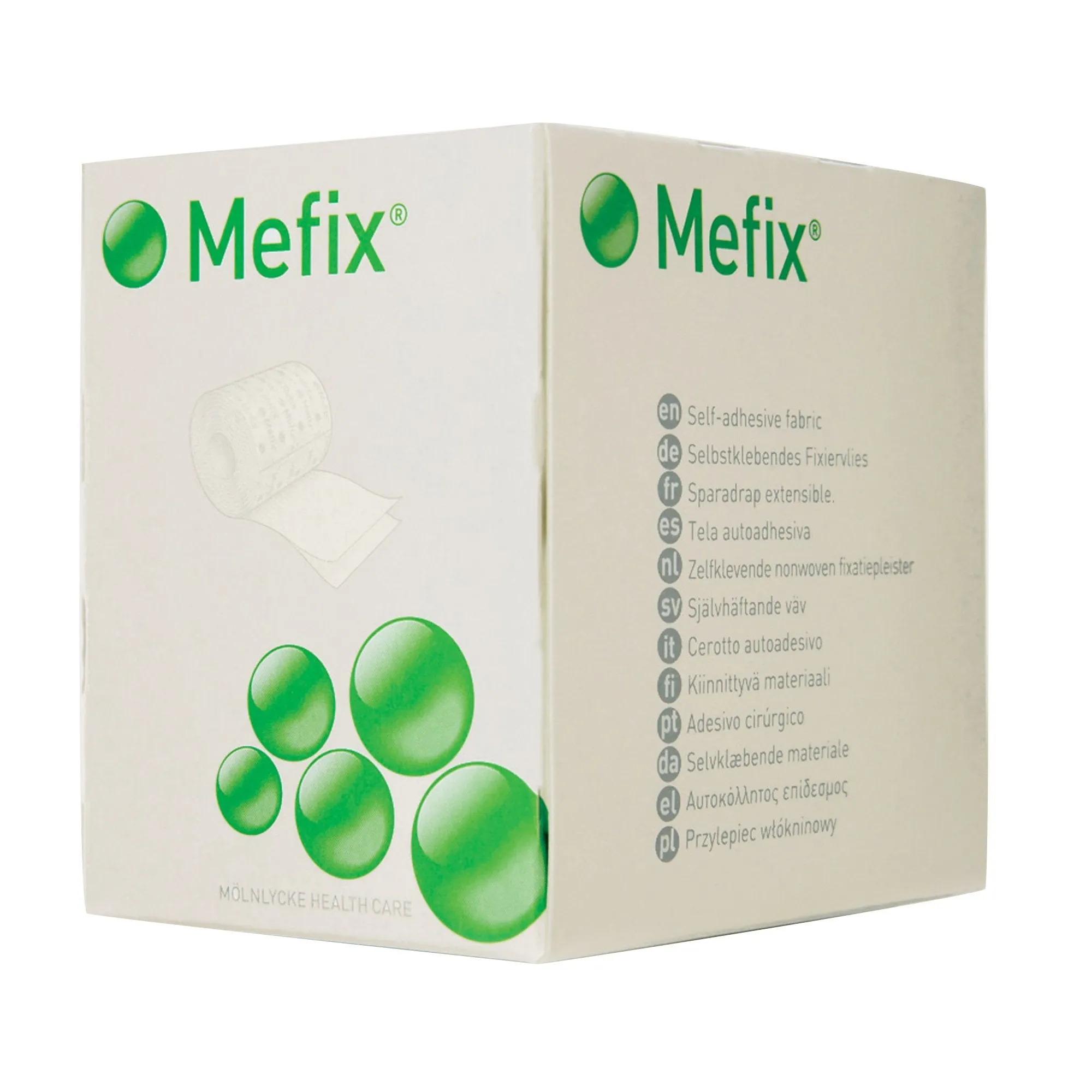 Mefix® Nonwoven Dressing Retention Tape, 4 Inch x 11 Yard, White