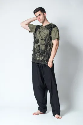 Mens Wonderland T-Shirt in Green