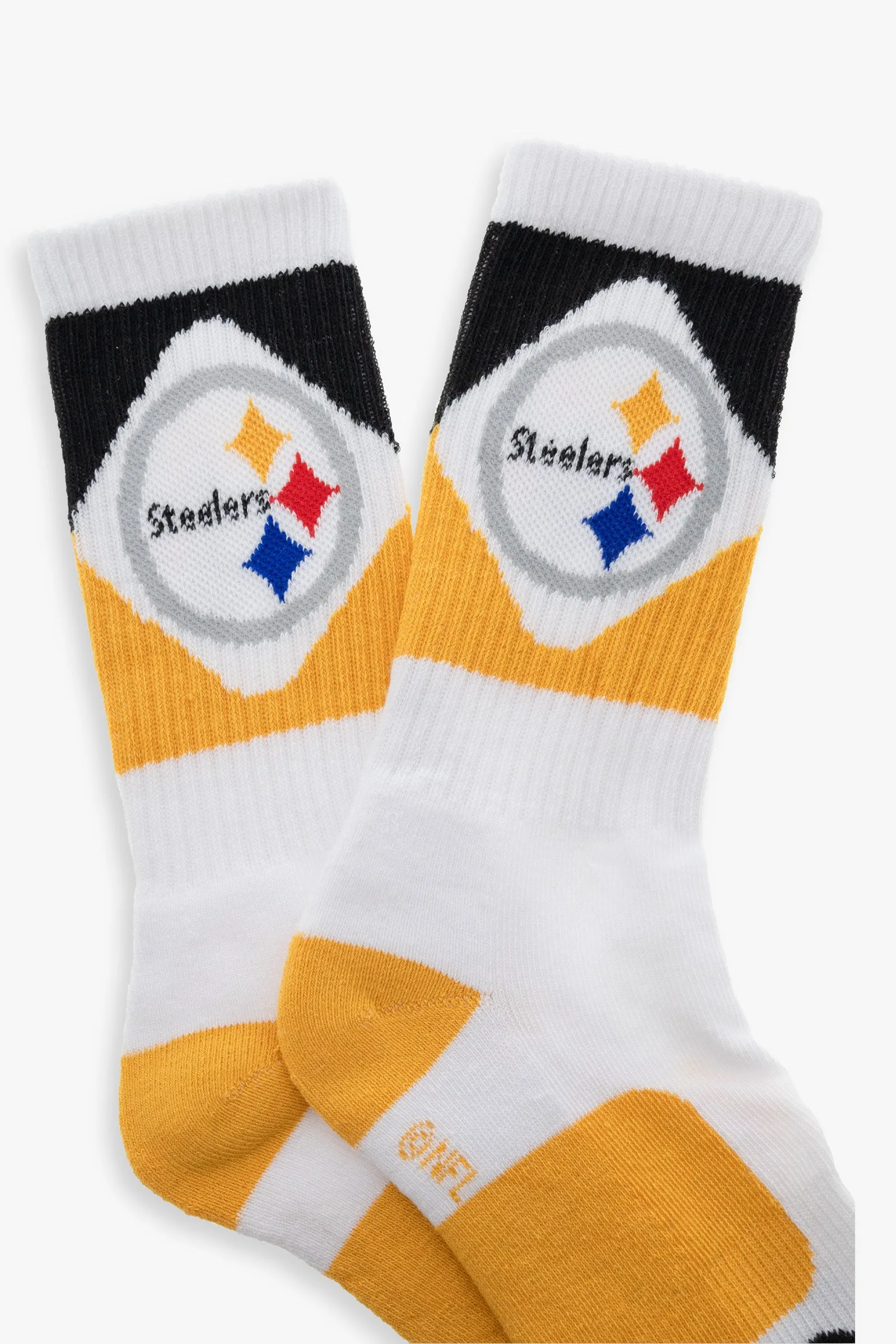 NFL Men's 3-Pack Sport Crew Fan Socks