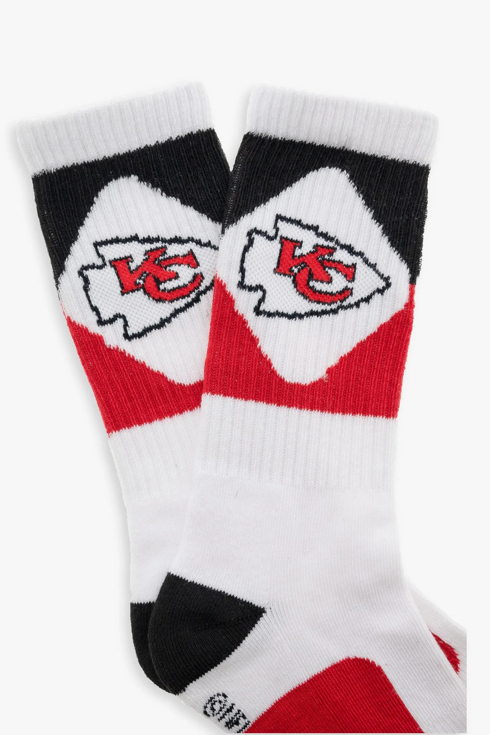 NFL Men's 3-Pack Sport Crew Fan Socks