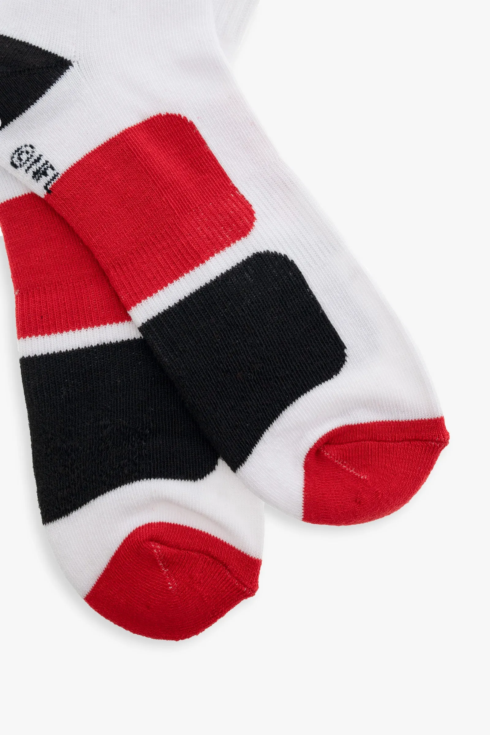 NFL Men's 3-Pack Sport Crew Fan Socks