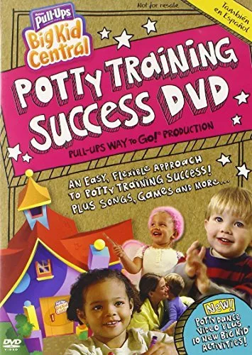 Pull-ups Big Kid Central Potty Training Success Dvd an Easy, Flexible Approach to Potty Traing Success! Plus Songs, Games and More...new Potty Dance Video Plus 10 New Big Kid Activities!