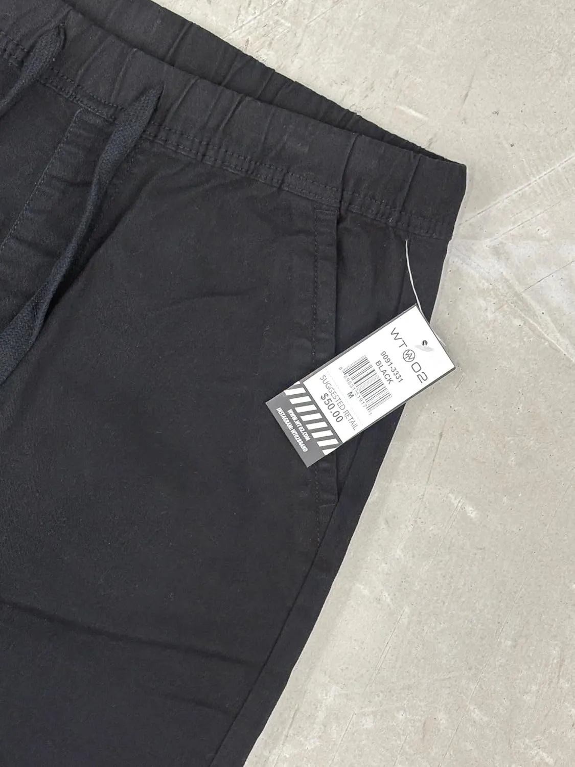 WT02 Men's Twill Jogger Pants